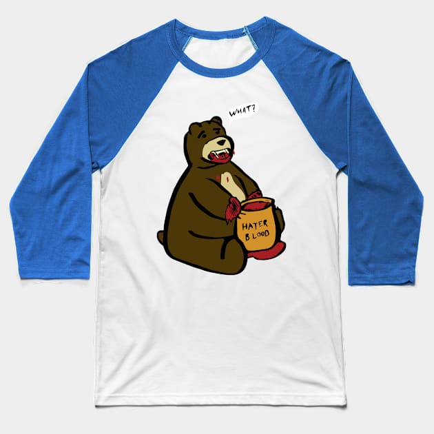 Sustenance Baseball T-Shirt by smashythebear